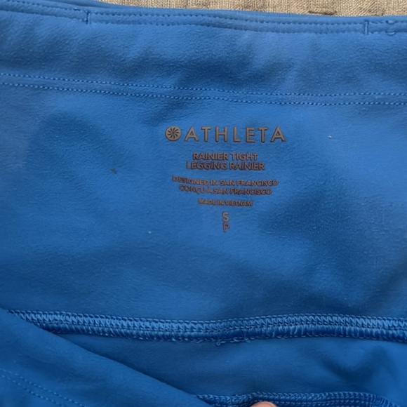 ATHLETA RAINIER TIGHT IN SMALL PETITE - Picture 3 of 3